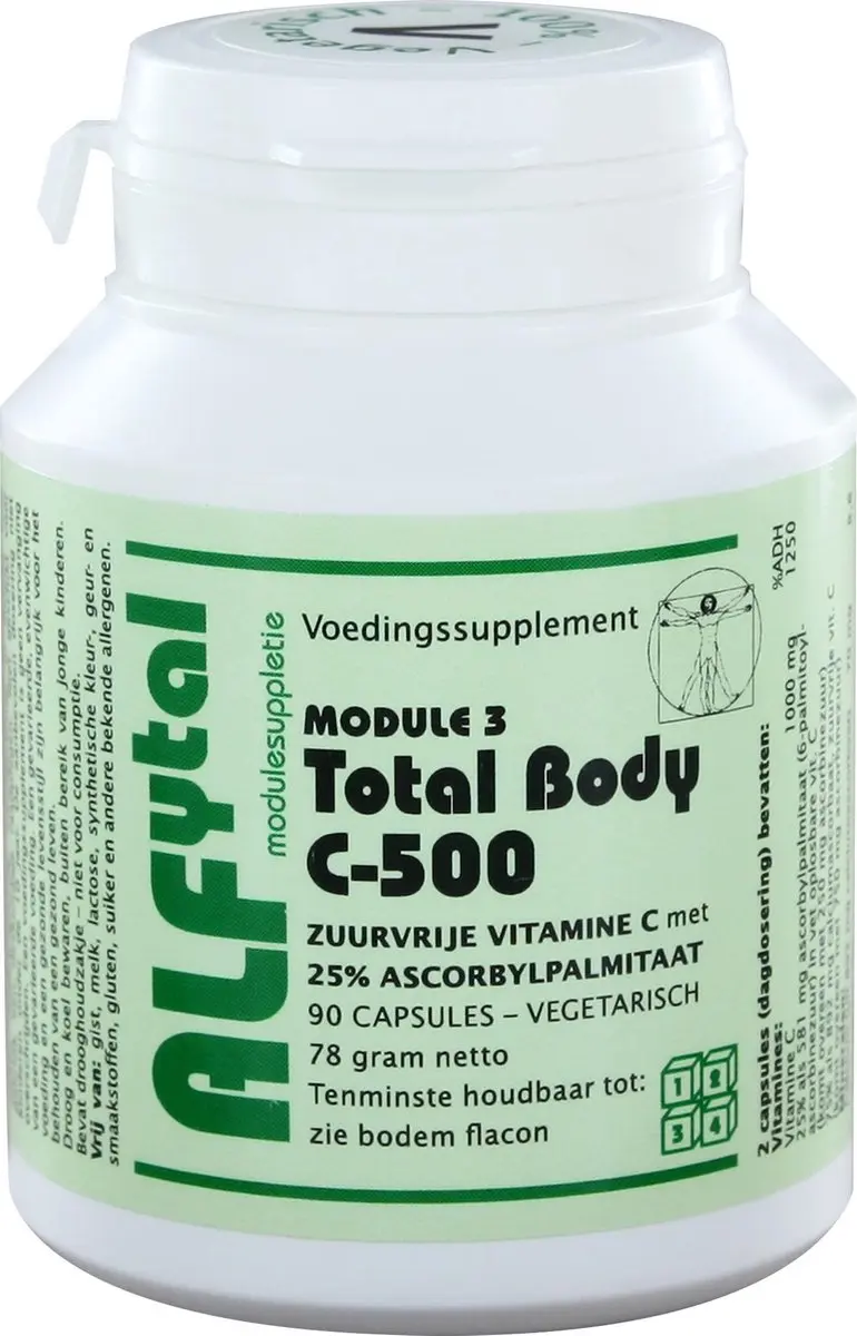 Alfytal Brain & Body C500 - 90 Stuks