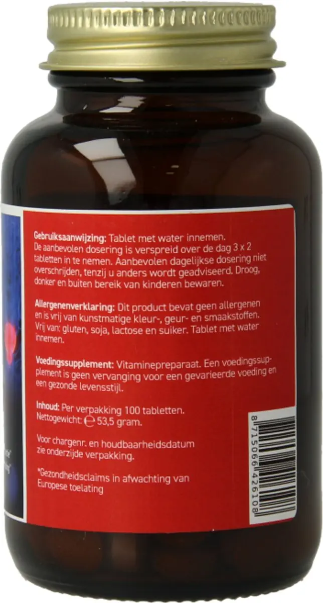 All Natural Solidago Complex 100 Tabletten