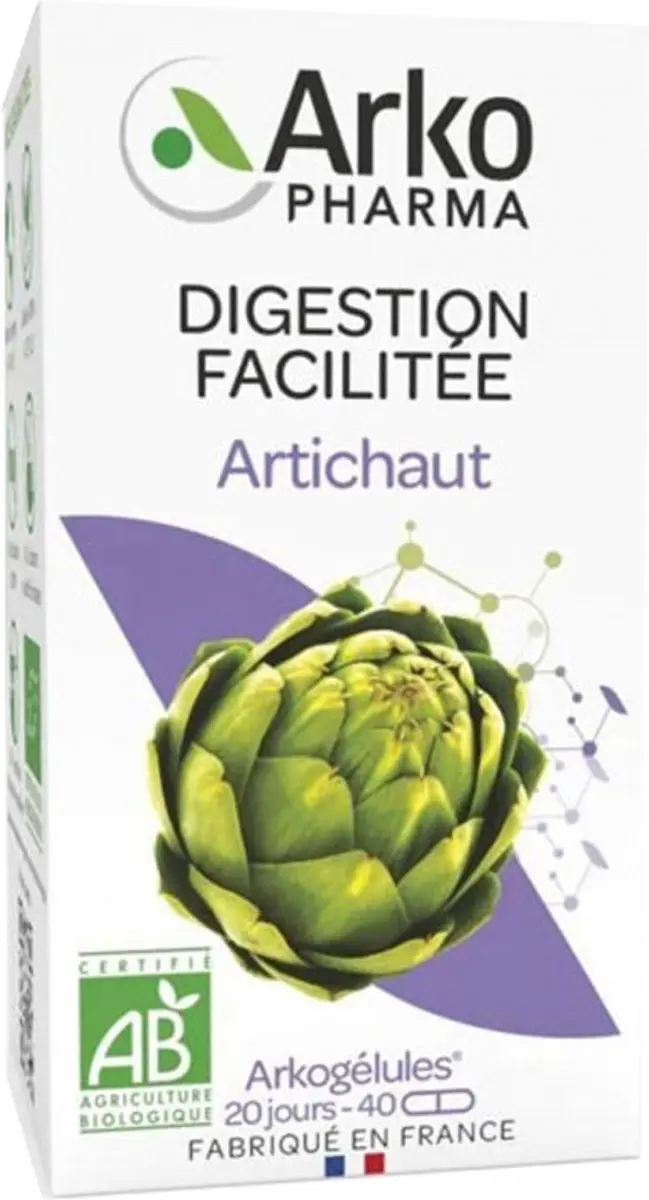 Arkopharma Arkogélules Artichaut Bio 40 Capsules