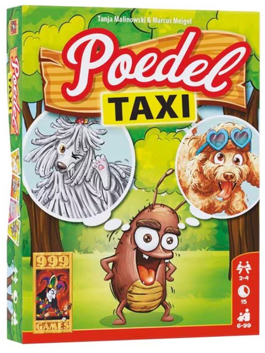 999 Games Poedel Taxi Kaartspel