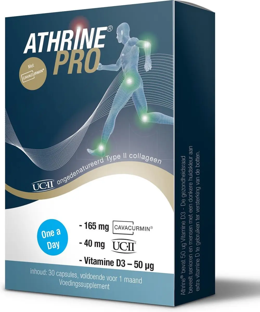 Athrine PRO UC-II CAVACURMIN Vitamine D3