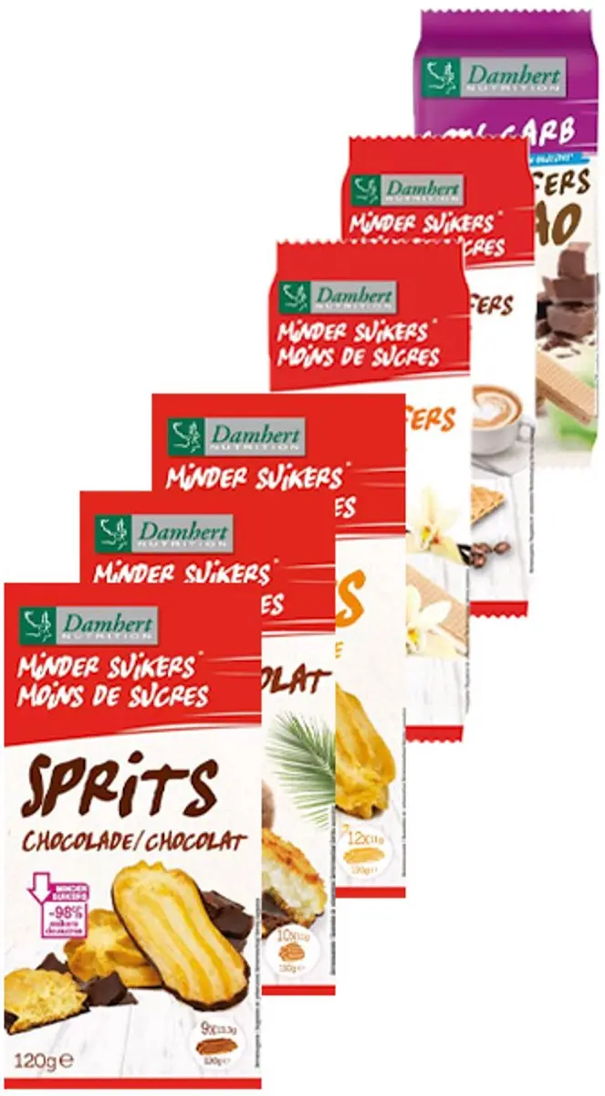 Damhert Mix Low Carb Voordeelpakket 659g