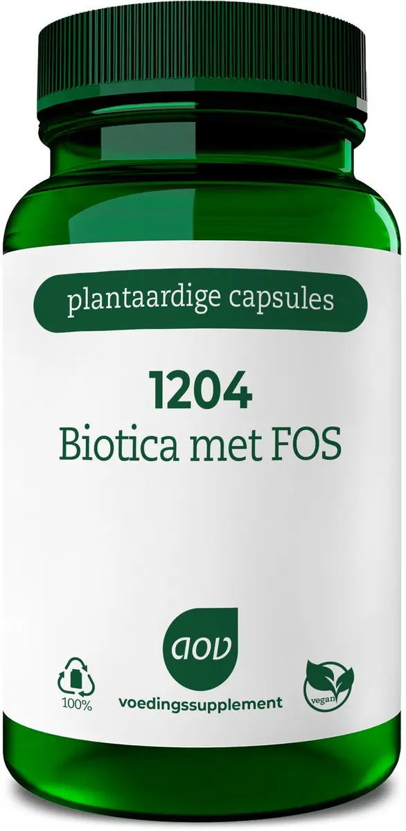 AOV Biotica met FOS Voedingssupplement 30 Vegacaps