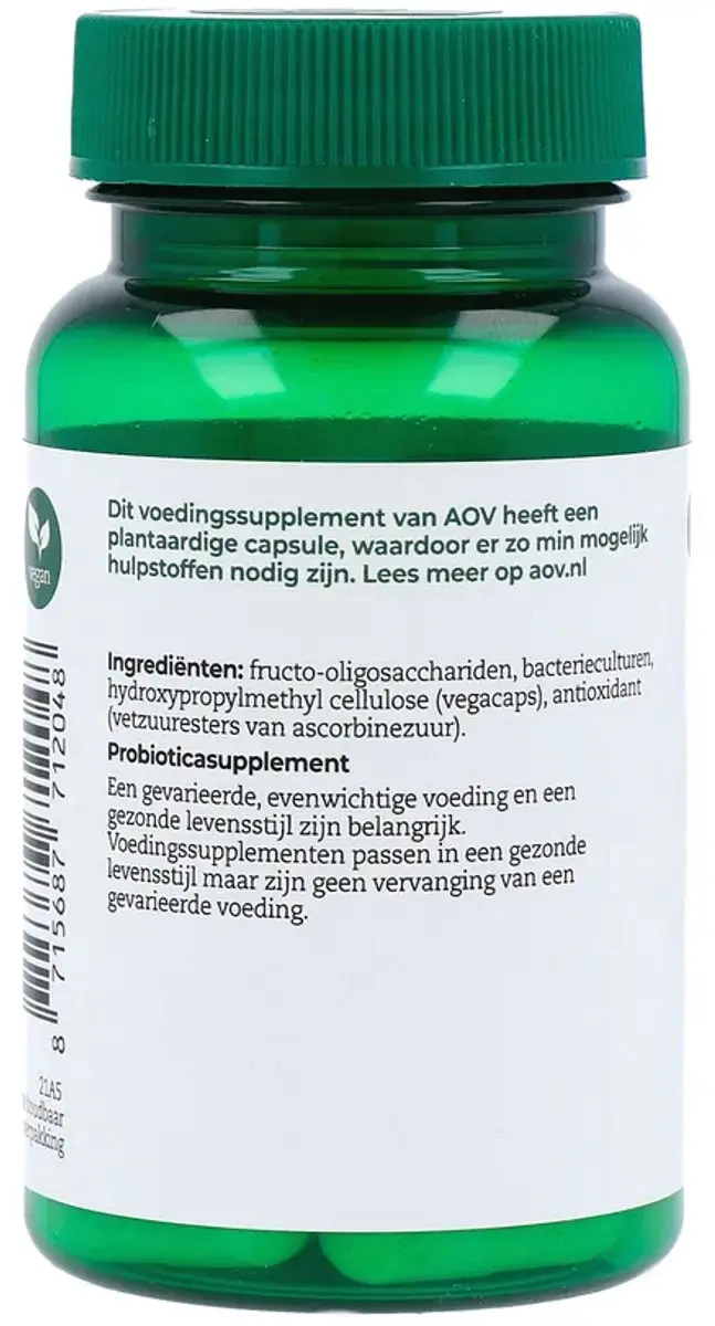 AOV Biotica met FOS Voedingssupplement 30 Vegacaps