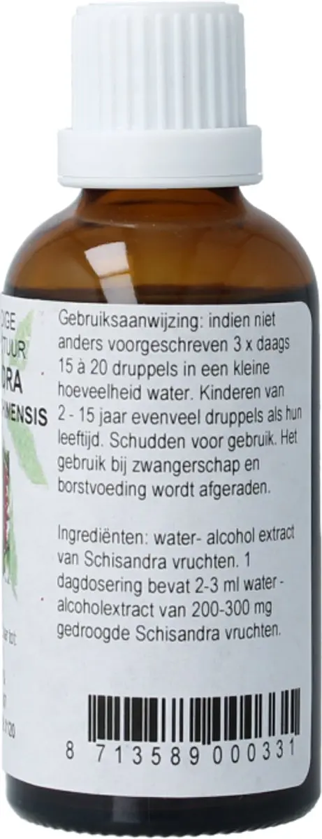 Cruydhof Schisandra Tinctuur 50ml