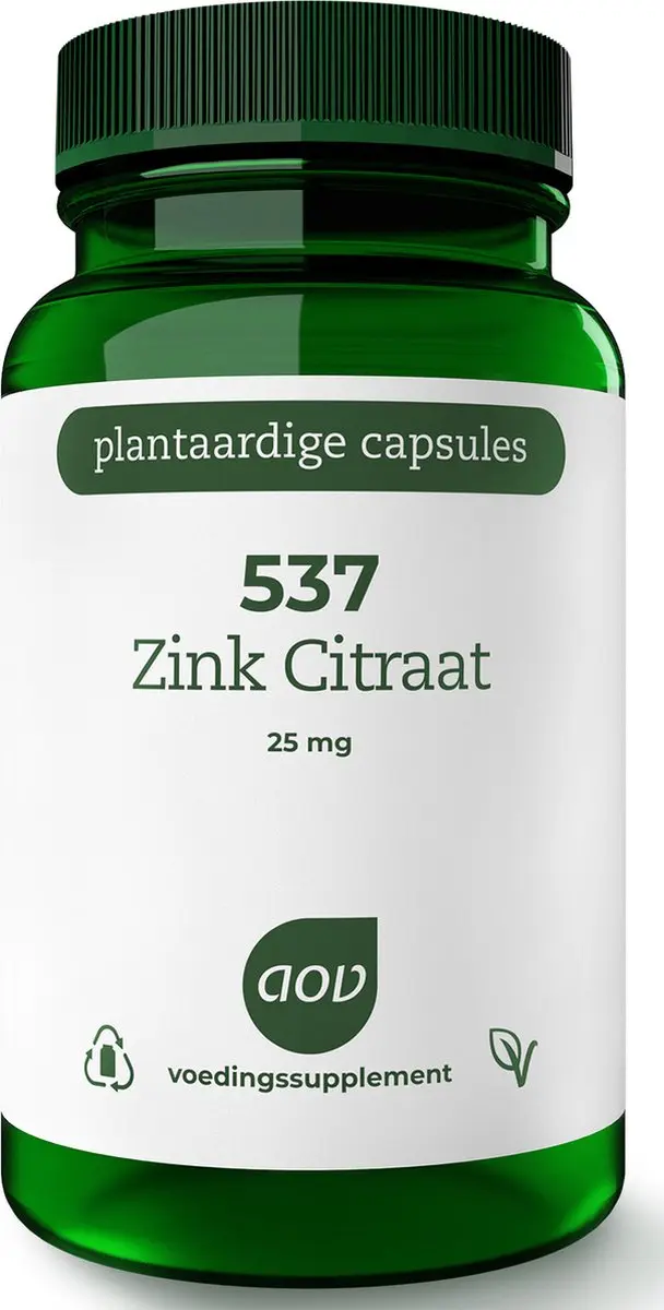 AOV Zink Citraat 90 Vegacaps