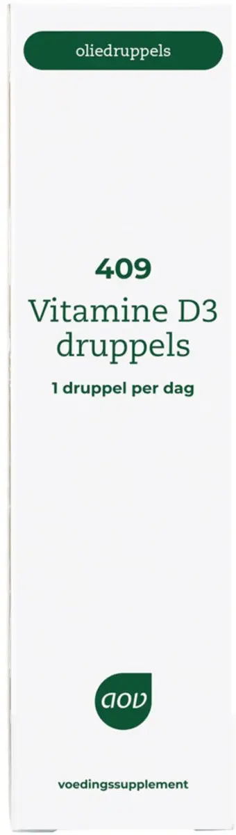 AOV Vitamine D3 Druppels 2x15ml