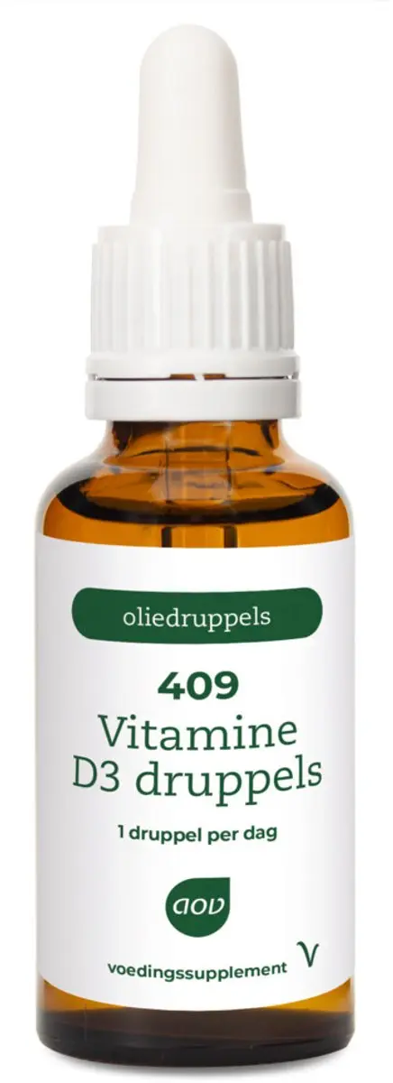AOV Vitamine D3 Druppels 2x15ml