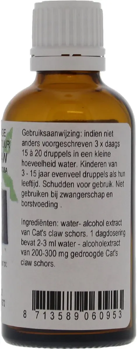 Cruydhof Uncaria Tomentosa 50ml