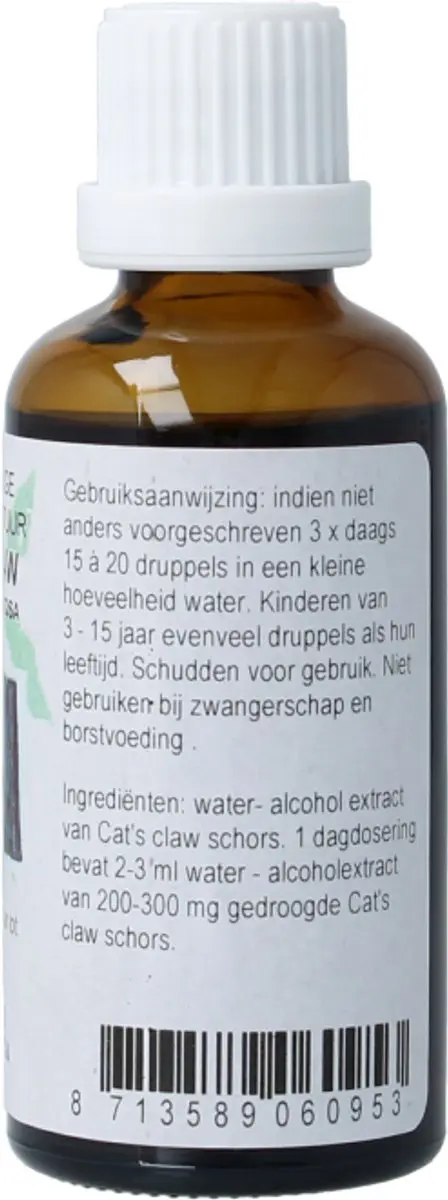 Cruydhof Uncaria Tomentosa 50ml