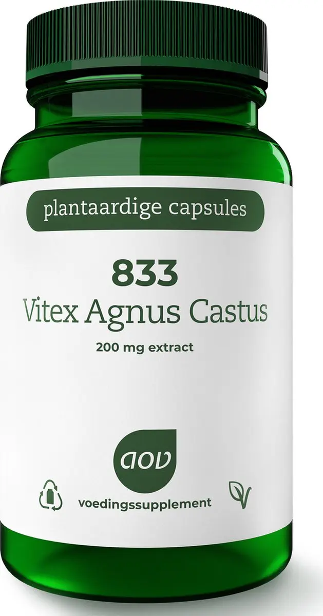 AOV Vitex Agnus Castus Voedingssupplement 60 Vegacaps