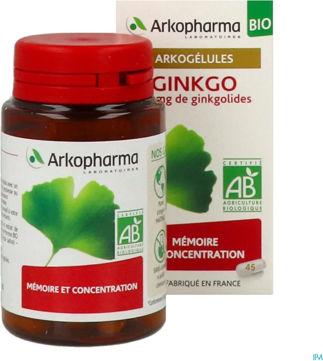 Arkopharma Arkocaps Ginkgo Bio Caps 45 - 17ml
