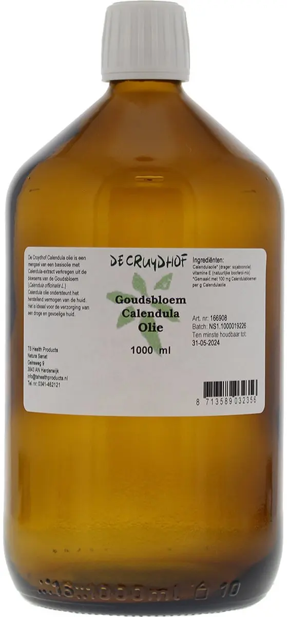 Cruydhof Goudsbloem Calendula Olie 1000ml
