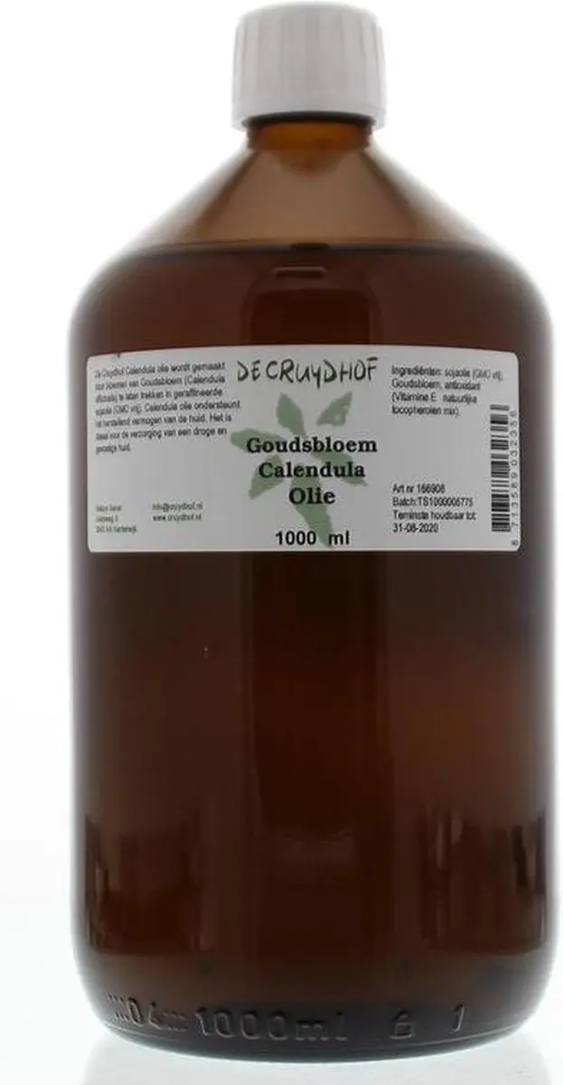 Cruydhof Goudsbloem Calendula Olie 1000ml