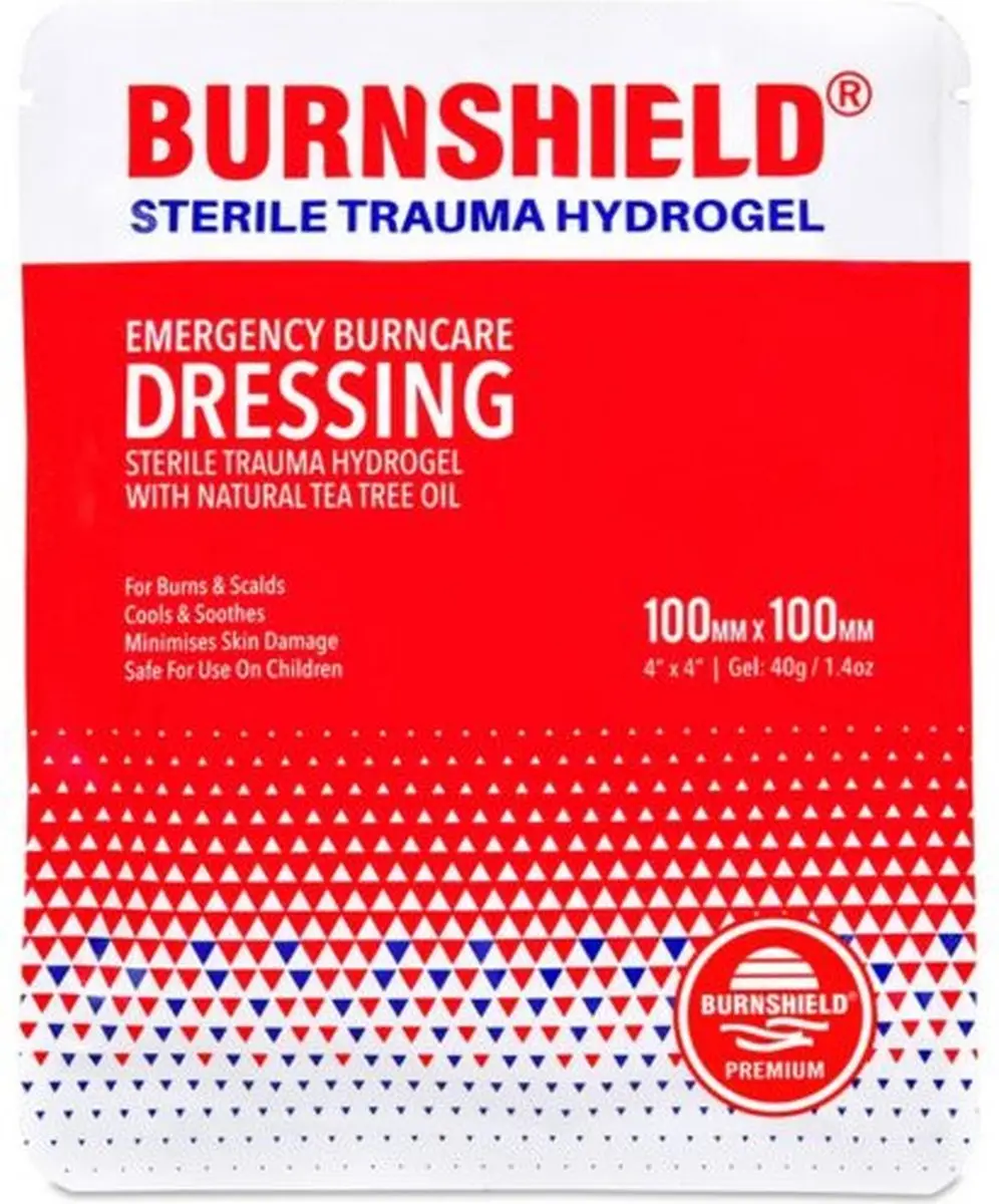 Burnshield Twin Pack Brandwondenkompressen 10x10cm - 2 Stuks