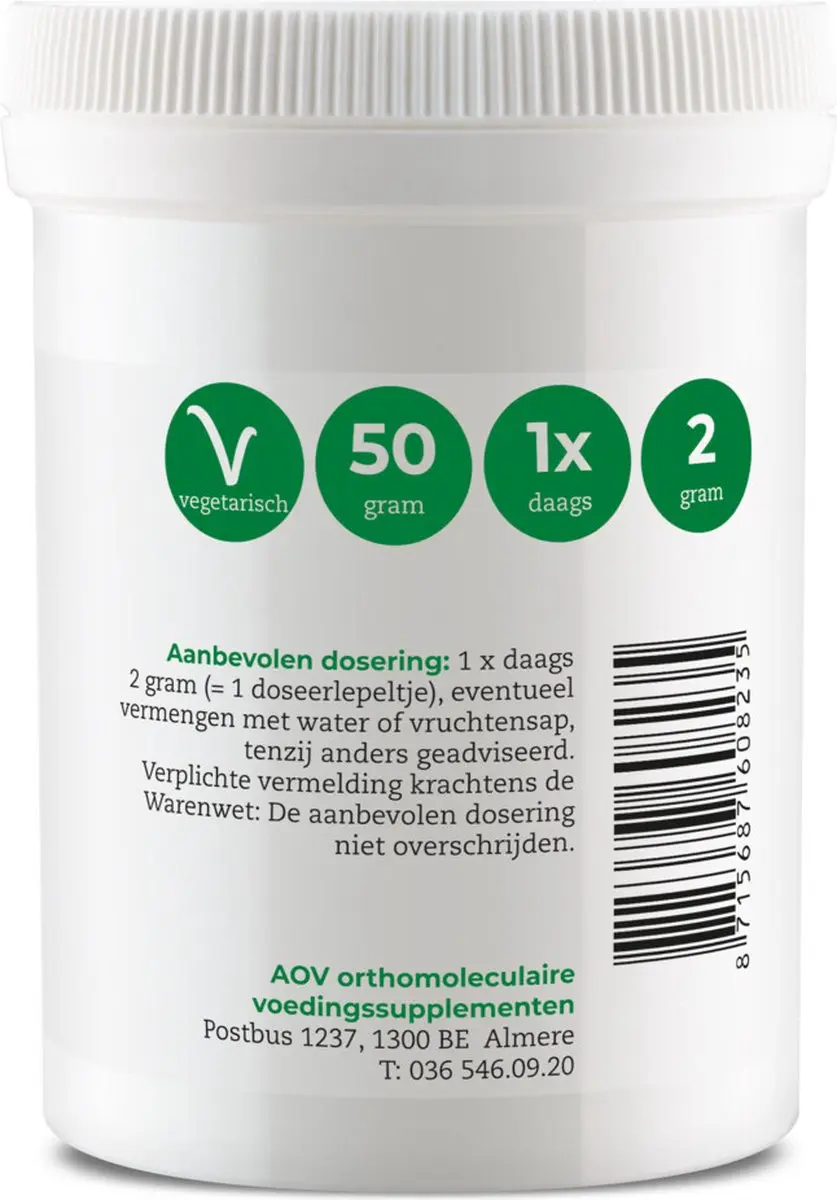 AOV 823 D-Mannose - 2x50g Voordeelverpakking