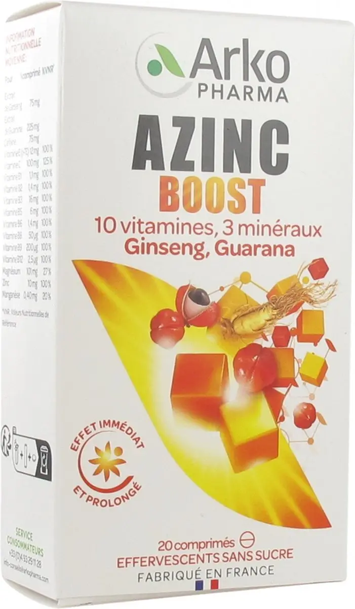 Arkopharma Azinc Boost Bruistabletten - 20 Stuks
