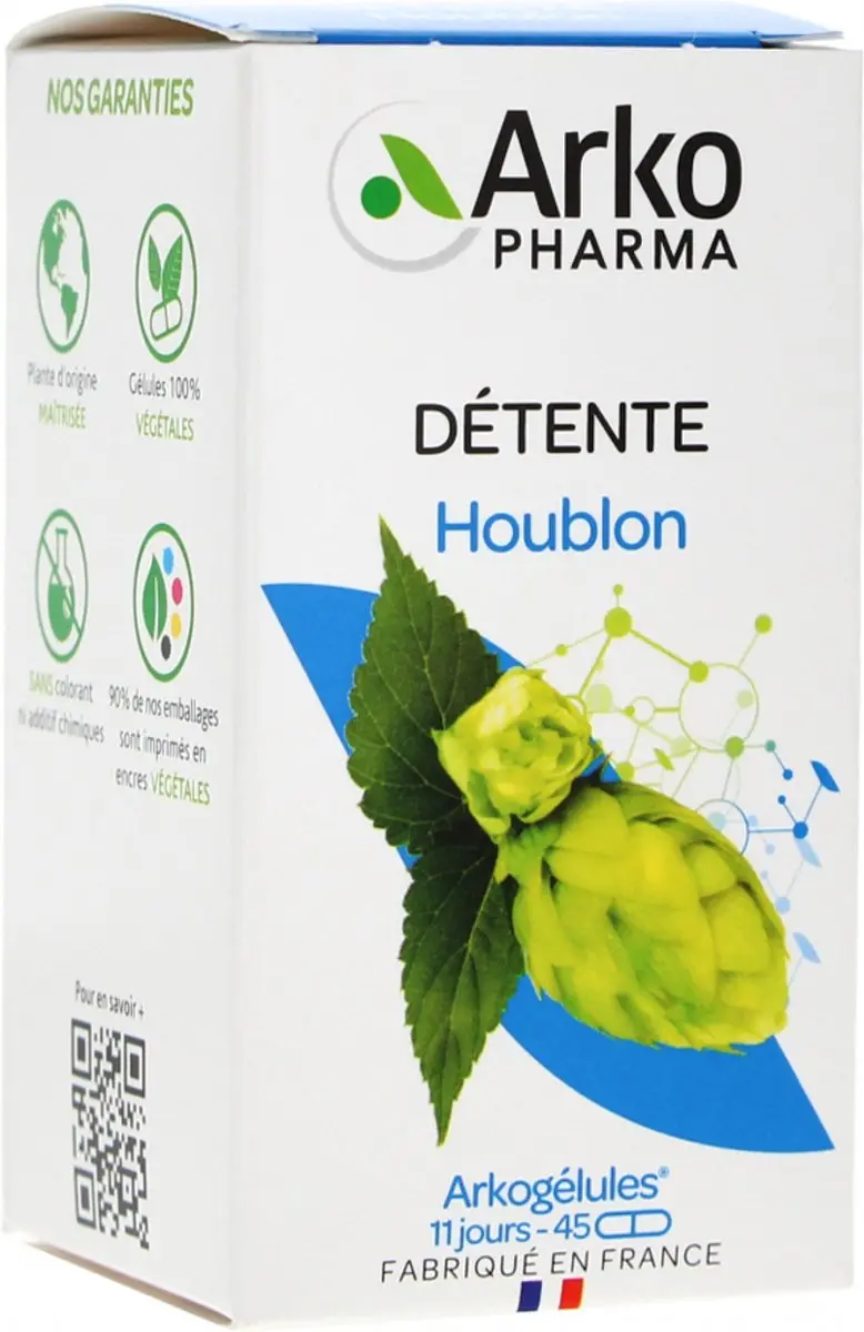 Arkopharma Arkogélules Houblon 45 Capsules