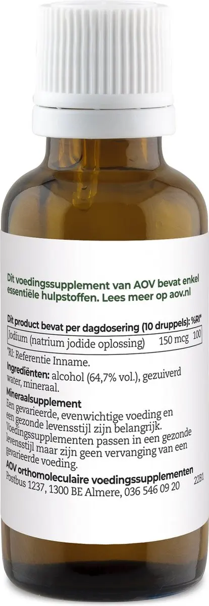AOV 580 Jodium Nascent 15ml