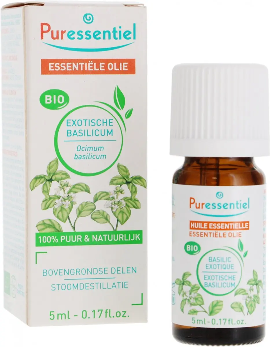 Puressentiel Basilicum Etherische Olie Biologisch 5ml