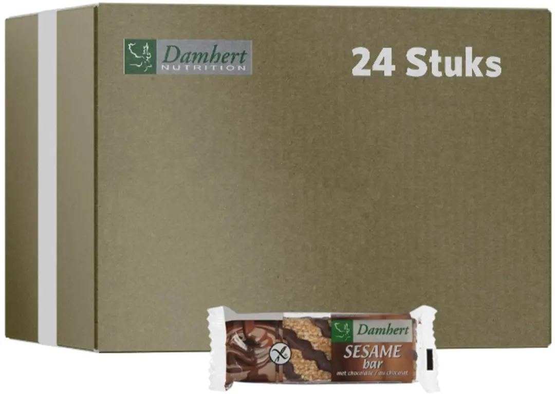 Damhert Traditional Sesambar Glutenvrij - 24x45g
