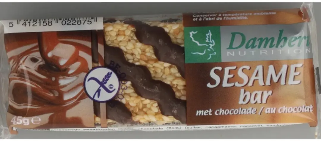 Damhert Traditional Sesambar Glutenvrij - 24x45g