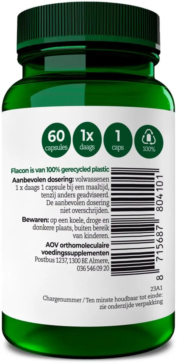 AOV Vitamine E 400 60 Capsules