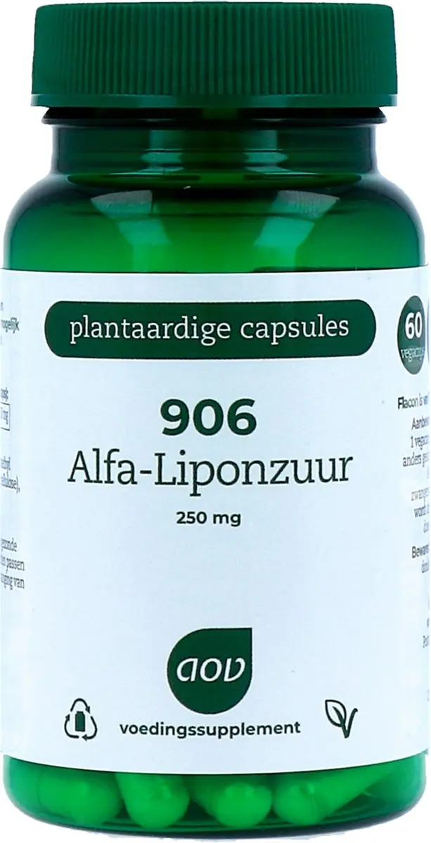 AOV Alfa-liponzuur 60 Vegacapsules