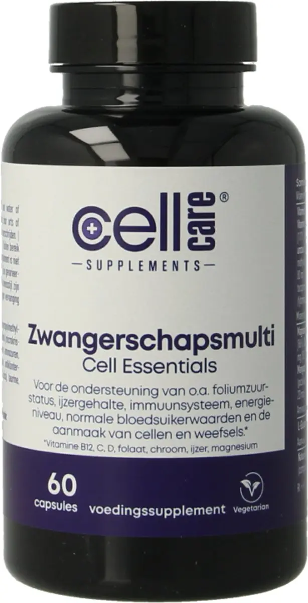Cellcare Zwangerschapsmulti 60 Capsules