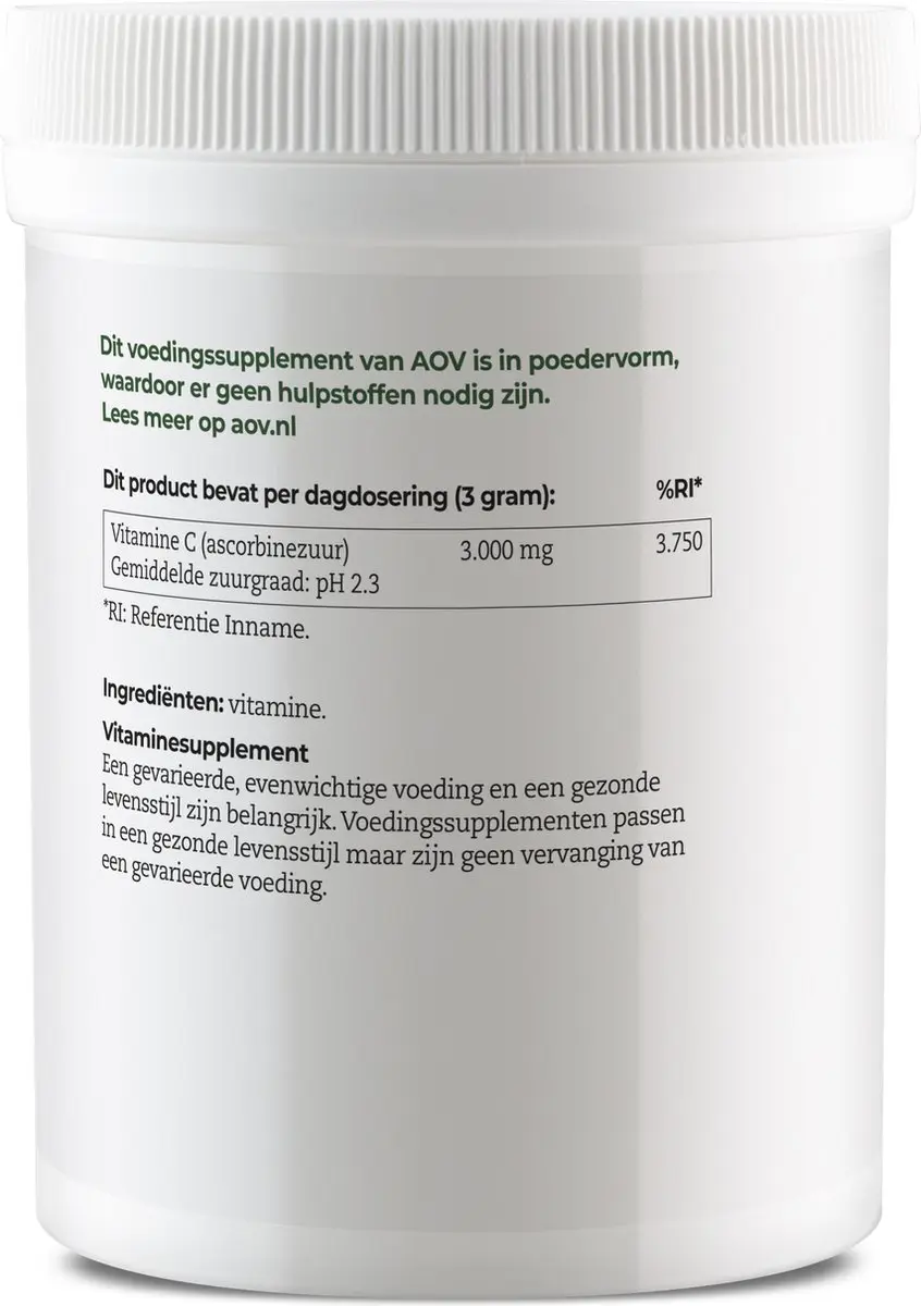 AOV Ascorbinezuur Vitamine C 250g