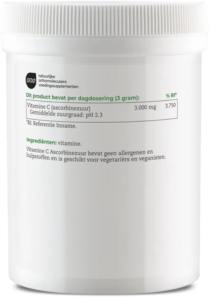 AOV Ascorbinezuur Vitamine C 250g
