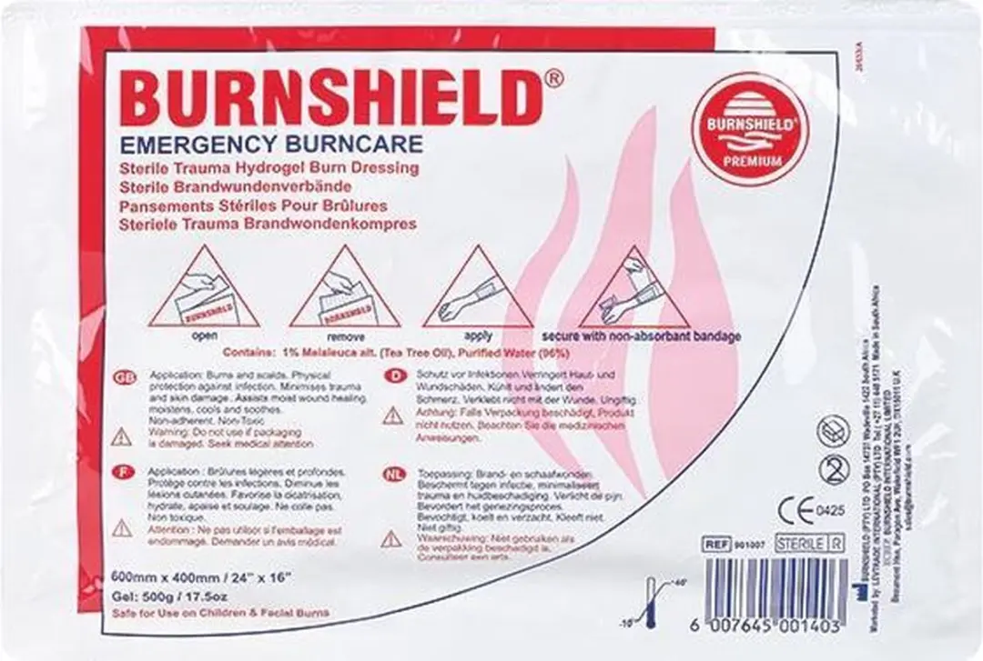 Burnshield Vingerstrip Brandwondenkompres 2,5cm x 50cm