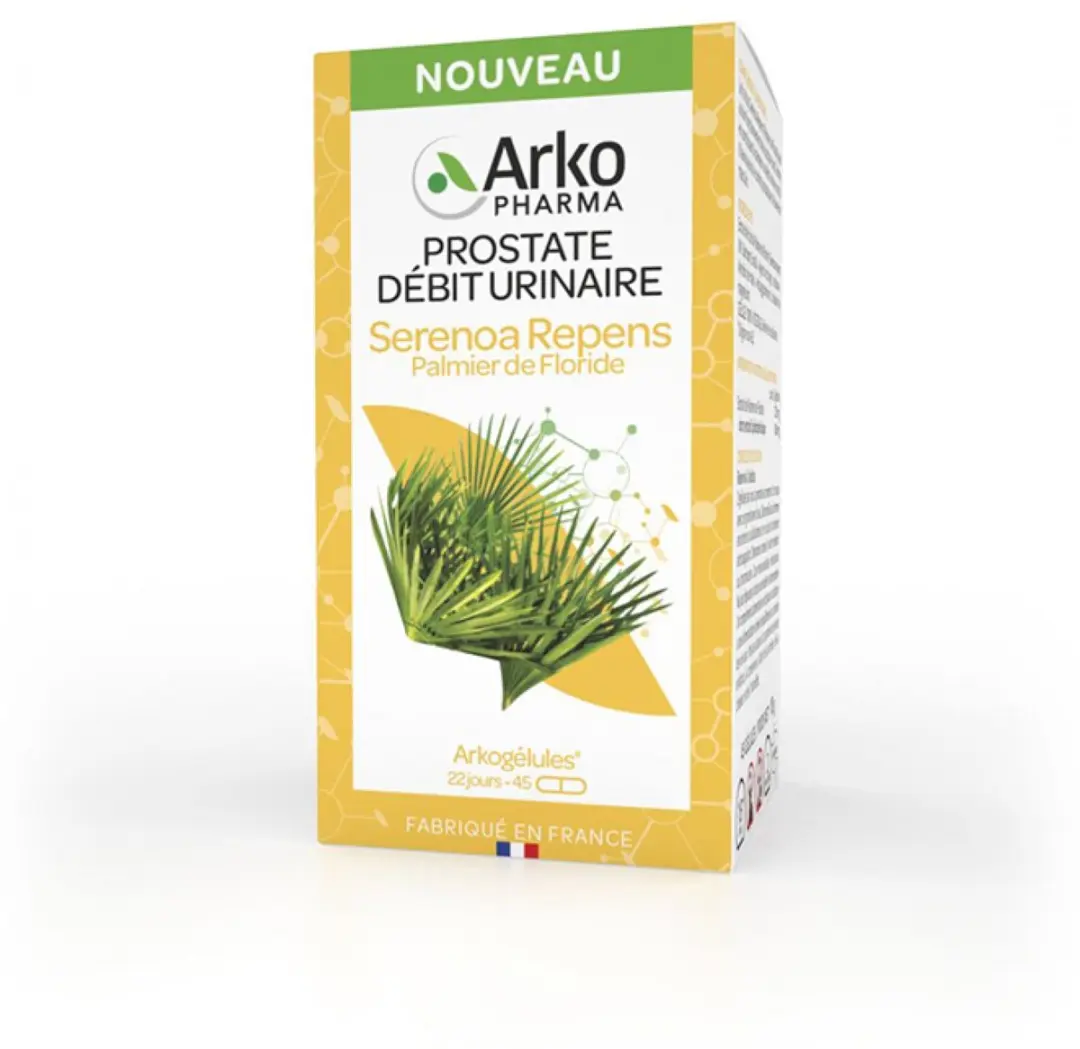 Arkopharma Arkogélules Prostate Débit Urinaire 45 Capsules