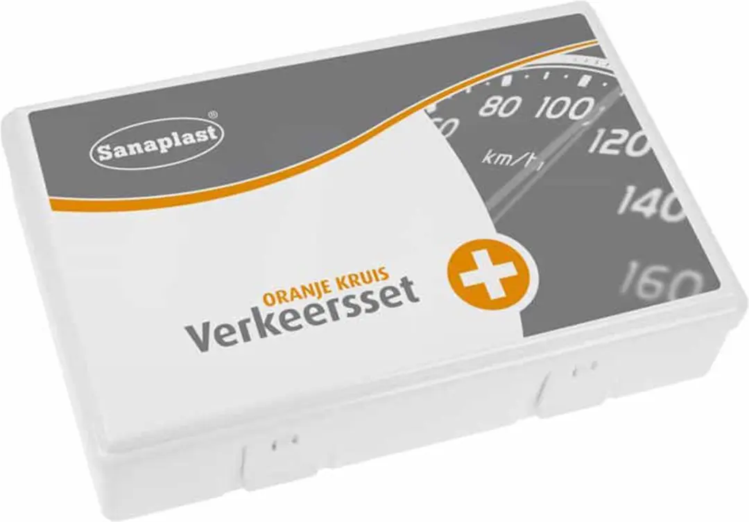 Bevaplast Sanaplast Verkeersset Oranje Kruis EHBO Kit Auto