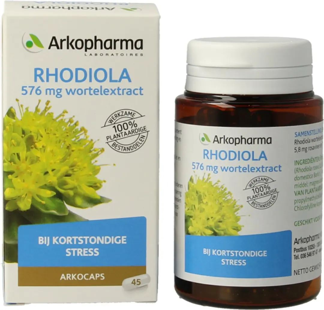 Arkopharma Rhodiola Capsules - 45 Stuks