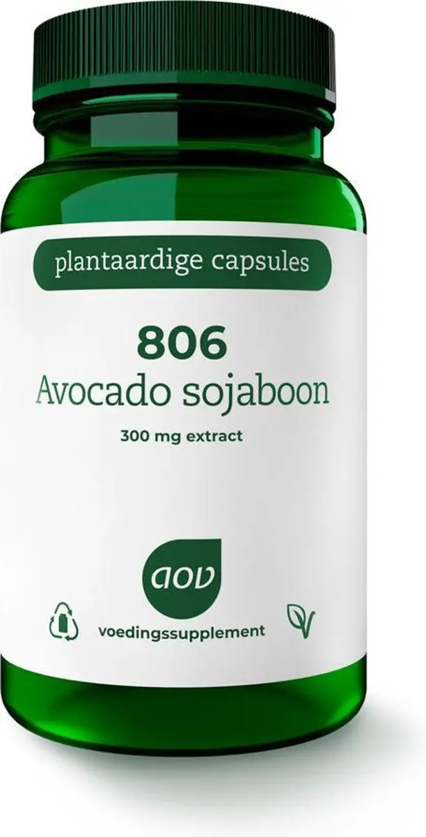 AOV Avocado Sojaboon Voedingssupplement 60 Vegacaps