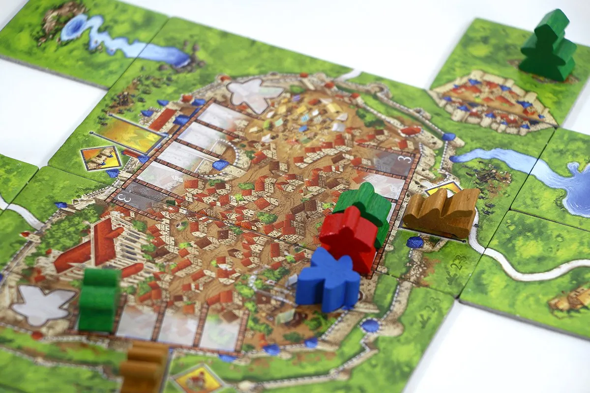 999 Games Carcassonne Aanval & Afweer Uitbreiding 7 - NL/EN
