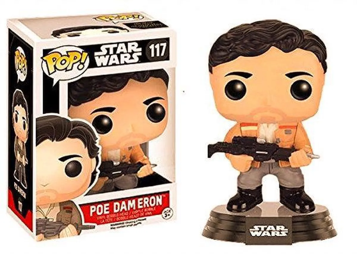 Funko POP Star Wars 117 Poe Dameron - Multicolor