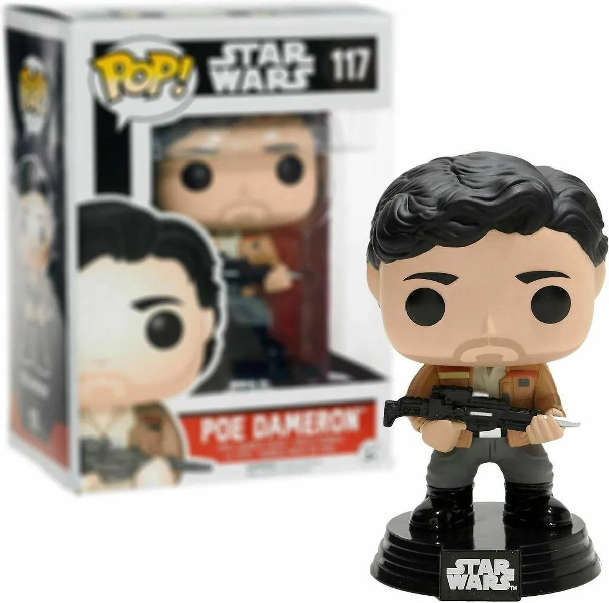 Funko POP Star Wars 117 Poe Dameron - Multicolor