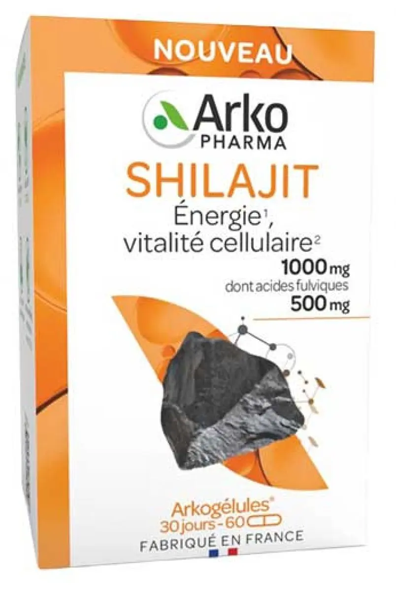 Arkopharma Arkogélules Shilajit 60 Capsules