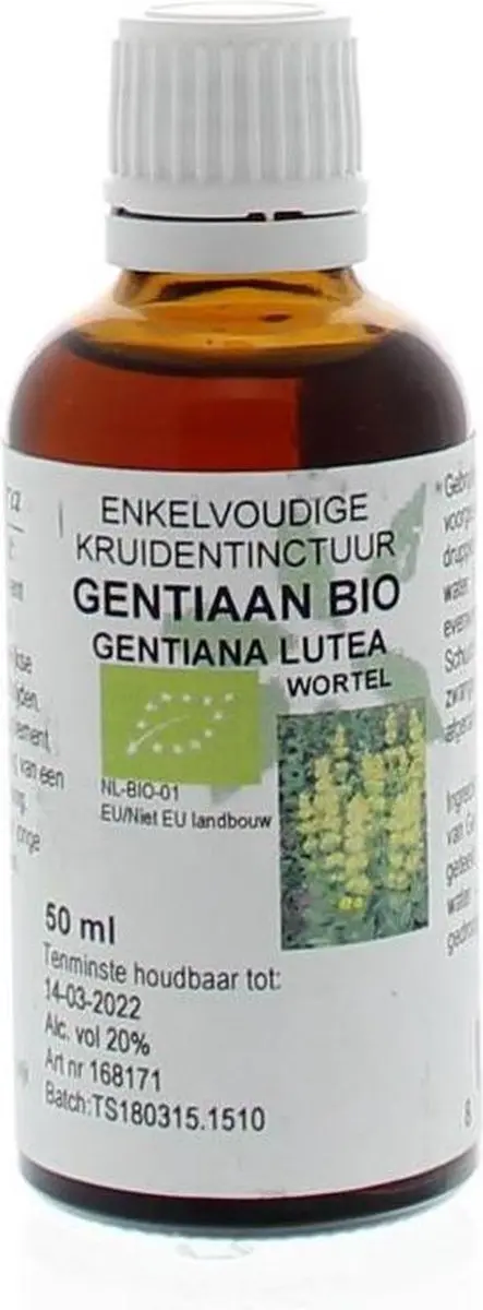 Cruydhof Gentiaan Wortel Extract 50ml