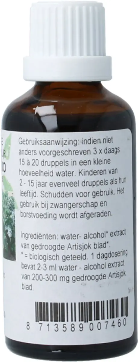Cruydhof Bio Artisjok Tinctuur 50ml
