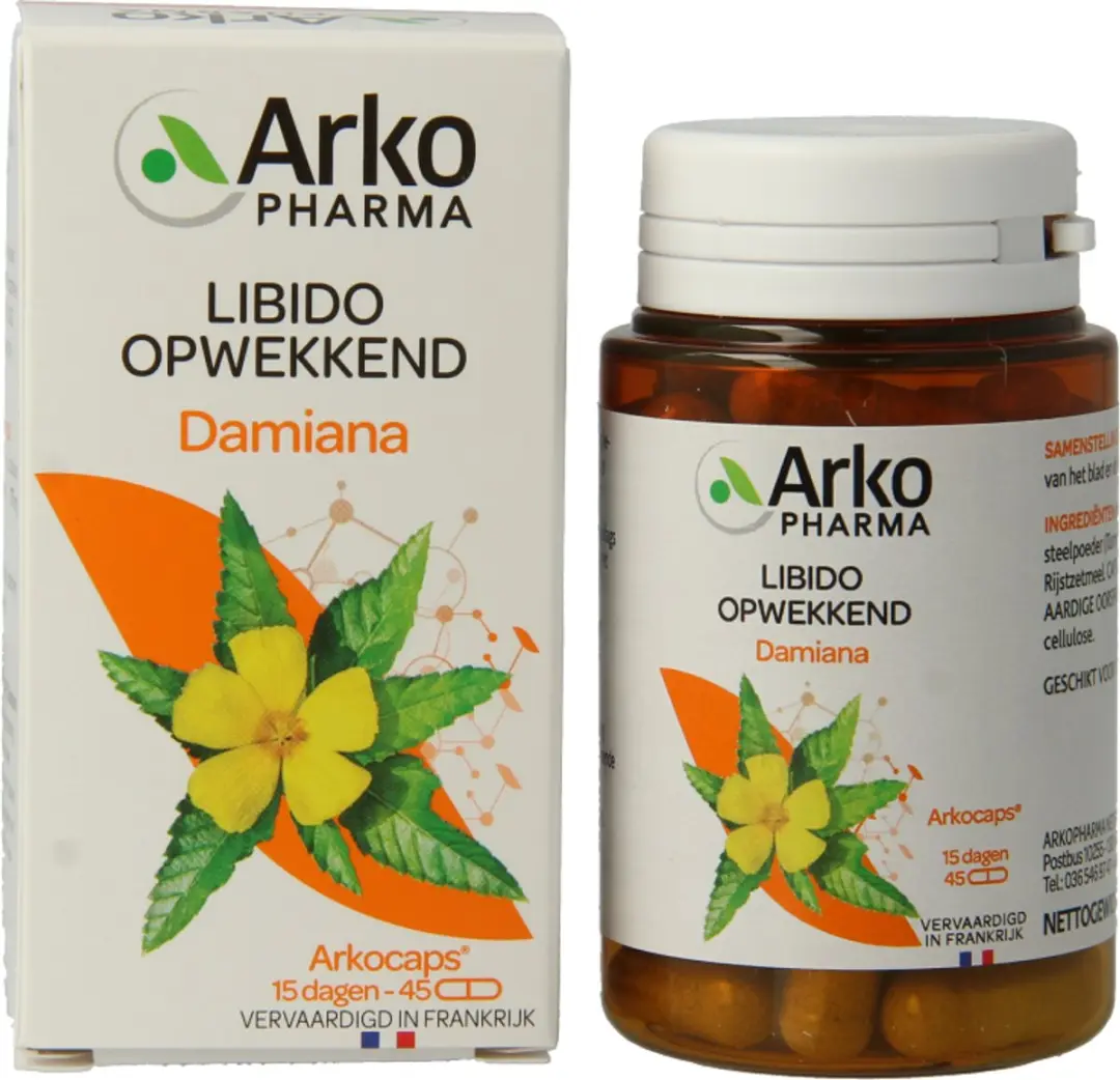Arkopharma Arkocaps Damiana 45 Capsules