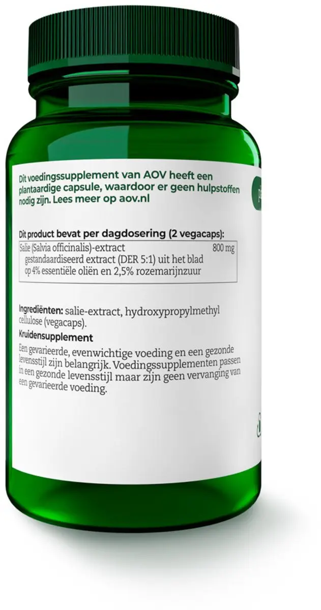 AOV Salvia-extract 120 Vegacapsules - 2x60