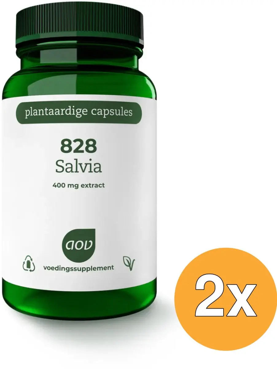 AOV Salvia-extract 120 Vegacapsules - 2x60