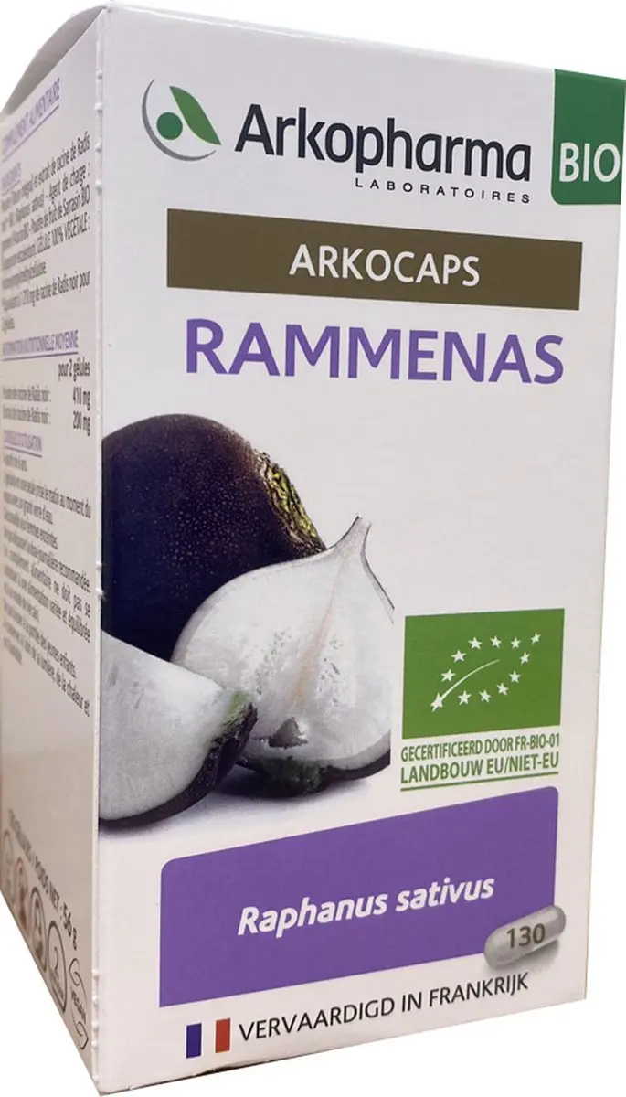 Arkopharma Rammenas Bio 130 Capsules