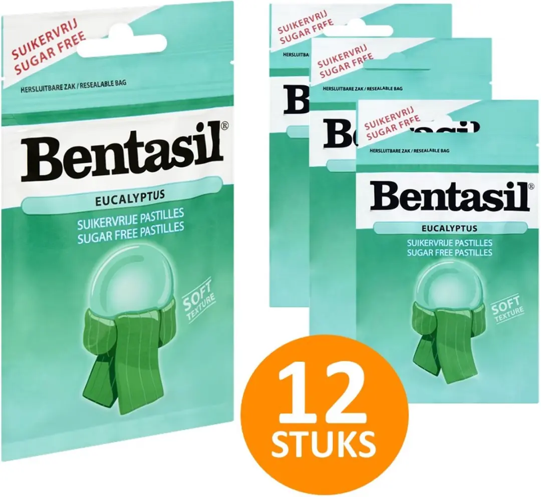 Bentasil Eucalyptus 12 Zakjes - 384g