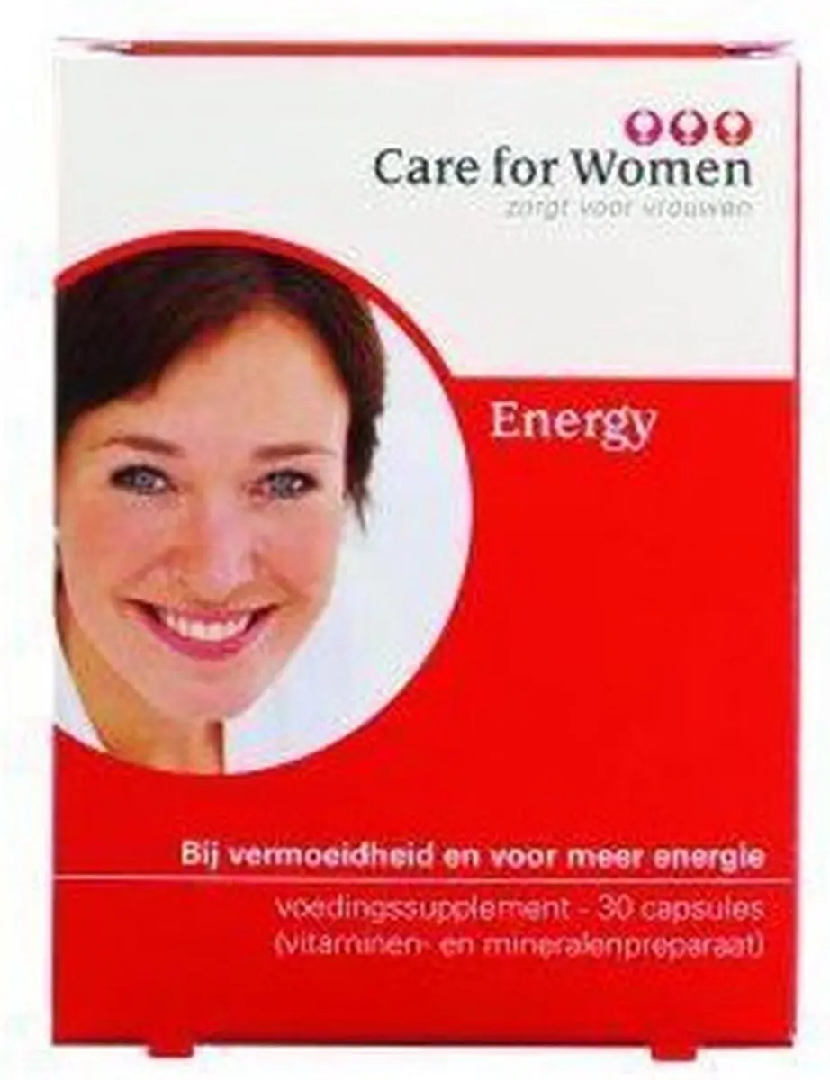 Care For Women Energy Voedingssupplement 30 Capsules