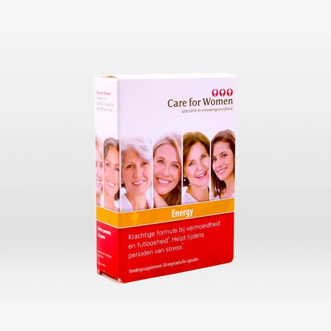 Care For Women Energy Voedingssupplement 30 Capsules