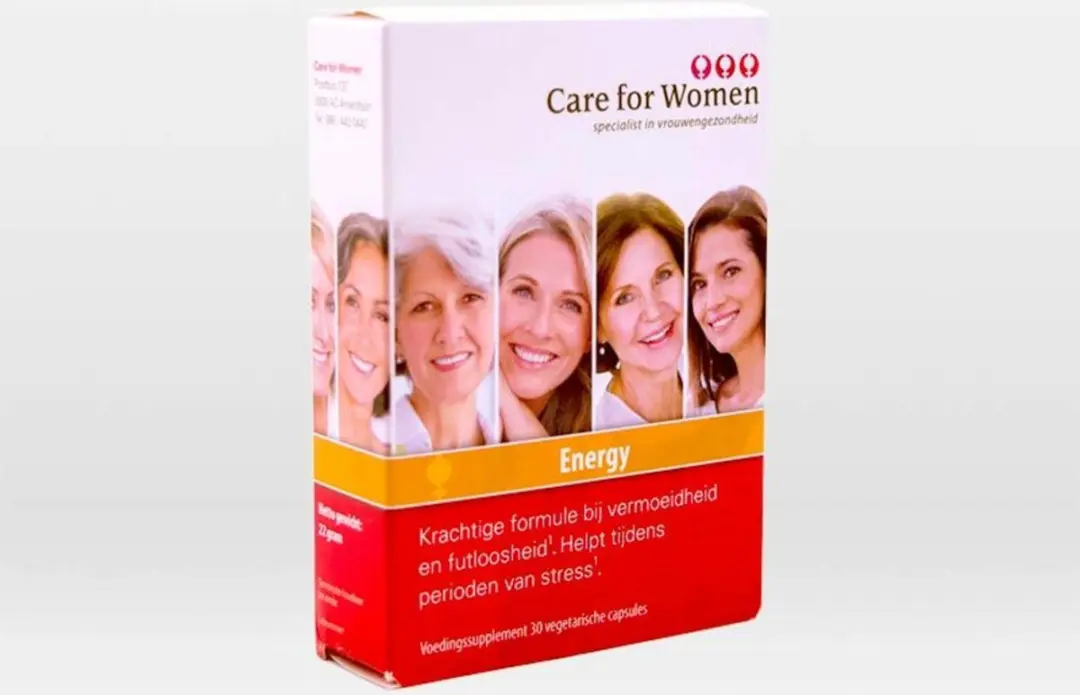 Care For Women Energy Voedingssupplement 30 Capsules